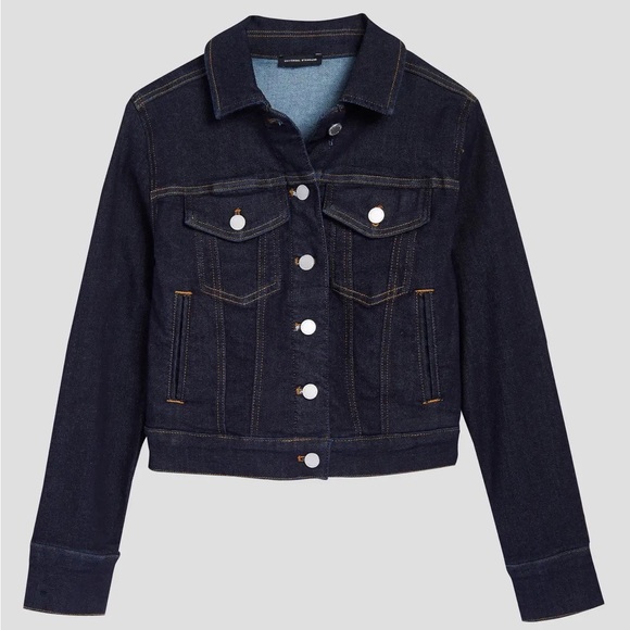 Universal Standard Jackets & Blazers - NWT Universal Standard Kelsey Denim Jacket - Vintage Indigo Selvedge - S (14-16)